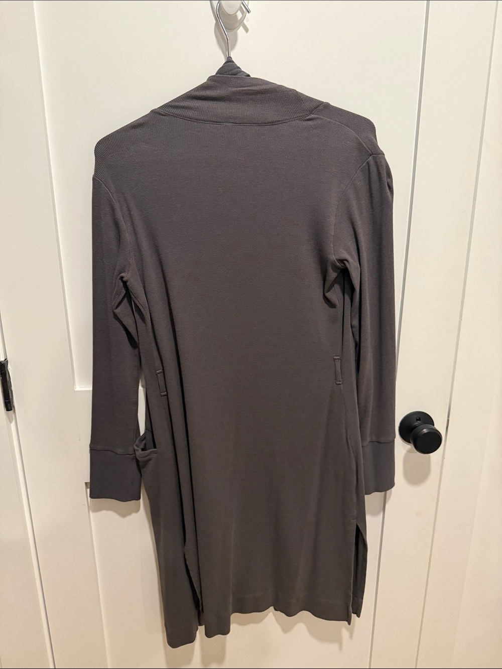 Commando Ribbed Knit Top in Gray - Picture 3 of 3